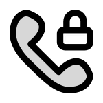 Phone Locked SVG Icon